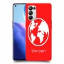 עולם כיסוי מגן קשיח בעיצוב אישי עם השם שלך ל Oppo Reno5 Pro 5G יחידה אחת סקרין מובייל