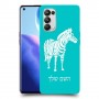 זברה כיסוי מגן קשיח בעיצוב אישי עם השם שלך ל Oppo Reno5 Pro 5G יחידה אחת סקרין מובייל