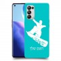 סנובורד כיסוי מגן קשיח בעיצוב אישי עם השם שלך ל Oppo Reno5 Pro 5G יחידה אחת סקרין מובייל