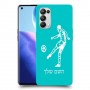 שחקן כדורגל כיסוי מגן קשיח בעיצוב אישי עם השם שלך ל Oppo Reno5 Pro 5G יחידה אחת סקרין מובייל