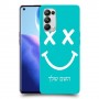 סמיילי כיסוי מגן קשיח בעיצוב אישי עם השם שלך ל Oppo Reno5 Pro 5G יחידה אחת סקרין מובייל