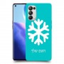 שלג כיסוי מגן קשיח בעיצוב אישי עם השם שלך ל Oppo Reno5 Pro 5G יחידה אחת סקרין מובייל