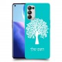 עץ כיסוי מגן קשיח בעיצוב אישי עם השם שלך ל Oppo Reno5 Pro 5G יחידה אחת סקרין מובייל