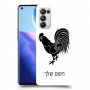 תרנגול כיסוי מגן קשיח בעיצוב אישי עם השם שלך ל Oppo Reno5 Pro 5G יחידה אחת סקרין מובייל