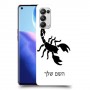 עקרב כיסוי מגן קשיח בעיצוב אישי עם השם שלך ל Oppo Reno5 Pro 5G יחידה אחת סקרין מובייל