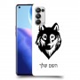 זאב כיסוי מגן קשיח בעיצוב אישי עם השם שלך ל Oppo Reno5 Pro 5G יחידה אחת סקרין מובייל