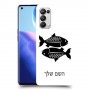 דגים כיסוי מגן קשיח בעיצוב אישי עם השם שלך ל Oppo Reno5 Pro 5G יחידה אחת סקרין מובייל