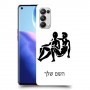 תאומים כיסוי מגן קשיח בעיצוב אישי עם השם שלך ל Oppo Reno5 Pro 5G יחידה אחת סקרין מובייל