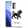 אריה כיסוי מגן קשיח בעיצוב אישי עם השם שלך ל Oppo Reno5 Pro 5G יחידה אחת סקרין מובייל