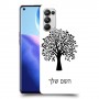 עץ כיסוי מגן קשיח בעיצוב אישי עם השם שלך ל Oppo Reno5 Pro 5G יחידה אחת סקרין מובייל