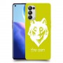זאב כיסוי מגן קשיח בעיצוב אישי עם השם שלך ל Oppo Reno5 Pro 5G יחידה אחת סקרין מובייל