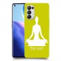 יוגה כיסוי מגן קשיח בעיצוב אישי עם השם שלך ל Oppo Reno5 Pro 5G יחידה אחת סקרין מובייל