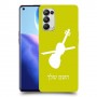 כינור כיסוי מגן קשיח בעיצוב אישי עם השם שלך ל Oppo Reno5 Pro 5G יחידה אחת סקרין מובייל