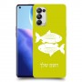 דגים כיסוי מגן קשיח בעיצוב אישי עם השם שלך ל Oppo Reno5 Pro 5G יחידה אחת סקרין מובייל