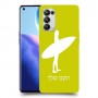 גלישה כיסוי מגן קשיח בעיצוב אישי עם השם שלך ל Oppo Reno5 Pro 5G יחידה אחת סקרין מובייל