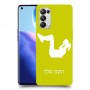 אימון ספורט - אישה כיסוי מגן קשיח בעיצוב אישי עם השם שלך ל Oppo Reno5 Pro 5G יחידה אחת סקרין מובייל