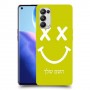 סמיילי כיסוי מגן קשיח בעיצוב אישי עם השם שלך ל Oppo Reno5 Pro 5G יחידה אחת סקרין מובייל