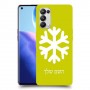 שלג כיסוי מגן קשיח בעיצוב אישי עם השם שלך ל Oppo Reno5 Pro 5G יחידה אחת סקרין מובייל