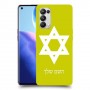 מגן דוד - ישראל כיסוי מגן קשיח בעיצוב אישי עם השם שלך ל Oppo Reno5 Pro 5G יחידה אחת סקרין מובייל