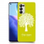 עץ כיסוי מגן קשיח בעיצוב אישי עם השם שלך ל Oppo Reno5 Pro 5G יחידה אחת סקרין מובייל