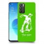 ילד סקייטבורד כיסוי מגן קשיח בעיצוב אישי עם השם שלך ל Oppo Reno6 5G יחידה אחת סקרין מובייל
