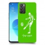 שחקן כדורגל כיסוי מגן קשיח בעיצוב אישי עם השם שלך ל Oppo Reno6 5G יחידה אחת סקרין מובייל