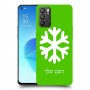 שלג כיסוי מגן קשיח בעיצוב אישי עם השם שלך ל Oppo Reno6 5G יחידה אחת סקרין מובייל