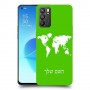 מפת העולם כיסוי מגן קשיח בעיצוב אישי עם השם שלך ל Oppo Reno6 5G יחידה אחת סקרין מובייל