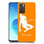 סקִי כיסוי מגן קשיח בעיצוב אישי עם השם שלך ל Oppo Reno6 5G יחידה אחת סקרין מובייל