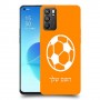 כדורגל - כדור כיסוי מגן קשיח בעיצוב אישי עם השם שלך ל Oppo Reno6 5G יחידה אחת סקרין מובייל