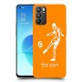 שחקן כדורגל כיסוי מגן קשיח בעיצוב אישי עם השם שלך ל Oppo Reno6 5G יחידה אחת סקרין מובייל