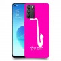 סקספון כיסוי מגן קשיח בעיצוב אישי עם השם שלך ל Oppo Reno6 5G יחידה אחת סקרין מובייל