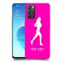 ג'וגלין - אישה כיסוי מגן קשיח בעיצוב אישי עם השם שלך ל Oppo Reno6 5G יחידה אחת סקרין מובייל