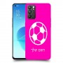 כדורגל - כדור כיסוי מגן קשיח בעיצוב אישי עם השם שלך ל Oppo Reno6 5G יחידה אחת סקרין מובייל