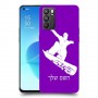 סנובורד כיסוי מגן קשיח בעיצוב אישי עם השם שלך ל Oppo Reno6 5G יחידה אחת סקרין מובייל