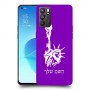 פסל החירות כיסוי מגן קשיח בעיצוב אישי עם השם שלך ל Oppo Reno6 5G יחידה אחת סקרין מובייל