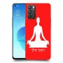 יוגה כיסוי מגן קשיח בעיצוב אישי עם השם שלך ל Oppo Reno6 5G יחידה אחת סקרין מובייל
