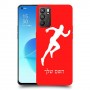 רץ כיסוי מגן קשיח בעיצוב אישי עם השם שלך ל Oppo Reno6 5G יחידה אחת סקרין מובייל