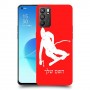 סקִי כיסוי מגן קשיח בעיצוב אישי עם השם שלך ל Oppo Reno6 5G יחידה אחת סקרין מובייל