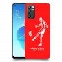 שחקן כדורגל כיסוי מגן קשיח בעיצוב אישי עם השם שלך ל Oppo Reno6 5G יחידה אחת סקרין מובייל