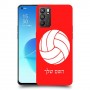 כדורעף - כדור כיסוי מגן קשיח בעיצוב אישי עם השם שלך ל Oppo Reno6 5G יחידה אחת סקרין מובייל