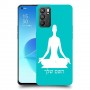 יוגה כיסוי מגן קשיח בעיצוב אישי עם השם שלך ל Oppo Reno6 5G יחידה אחת סקרין מובייל