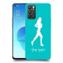 ג'וגלין - אישה כיסוי מגן קשיח בעיצוב אישי עם השם שלך ל Oppo Reno6 5G יחידה אחת סקרין מובייל