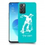 ילד סקייטבורד כיסוי מגן קשיח בעיצוב אישי עם השם שלך ל Oppo Reno6 5G יחידה אחת סקרין מובייל