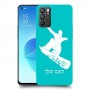 סנובורד כיסוי מגן קשיח בעיצוב אישי עם השם שלך ל Oppo Reno6 5G יחידה אחת סקרין מובייל