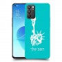פסל החירות כיסוי מגן קשיח בעיצוב אישי עם השם שלך ל Oppo Reno6 5G יחידה אחת סקרין מובייל