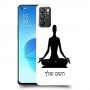 יוגה כיסוי מגן קשיח בעיצוב אישי עם השם שלך ל Oppo Reno6 5G יחידה אחת סקרין מובייל