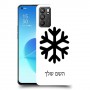 שלג כיסוי מגן קשיח בעיצוב אישי עם השם שלך ל Oppo Reno6 5G יחידה אחת סקרין מובייל