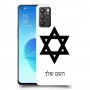 מגן דוד - ישראל כיסוי מגן קשיח בעיצוב אישי עם השם שלך ל Oppo Reno6 5G יחידה אחת סקרין מובייל