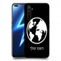 עולם כיסוי מגן קשיח בעיצוב אישי עם השם שלך ל Realme 6 Pro יחידה אחת סקרין מובייל